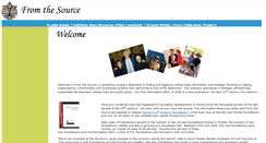 Desktop Screenshot of fromthesource.info