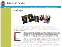 Tablet Screenshot of fromthesource.info