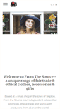 Mobile Screenshot of fromthesource.co.uk